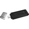 (1021088) Флеш Диск Kingston 64Gb DataTraveler 70 DT70/64GB USB3.0 черный - фото 31743