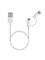 (1021692) Кабель Xiaomi Провод-переходник Mi 2-in-1 USB Cable Micro USB to Type C (30cm) - фото 32624
