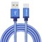 (1022689) Кабель Crown USB - USB Type-C CMCU-3103C blue - фото 32826