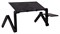(1025825) Стол для ноутбука Buro BU-803 столешница металл черный 48x26см - фото 34563