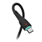 (1027010) Кабель USB - microUSB Denmen D15V (2.4 A) Black - фото 35317