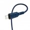 (1027002) Кабель USB - lightning HOCO X59  1м силиконовый Blue - фото 35325