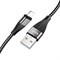(1027001) Кабель USB - lightning HOCO X57 1 m силиконовый Black - фото 35326