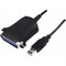 (102869)  Переходник USB->LPT AOpen (ACU806), прямое подключение к LPT порту принтера, 1,8m ACU806 - фото 3883