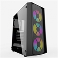 (1029650) Корпус Powercase CMRMX-L3 Корпус Rhombus X3 Mesh LED, Tempered Glass, 3x 120mm 5-color fan, чёрный, ATX  (CMRMX-L3) CMRMX-L3 - фото 39198