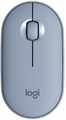 (1029671) Мышь Logitech Pebble M350 синий оптич. 1000dpi silent беспров. BT/Radio USB для ноутбука 3but (910-0 910-006655 910-006655 - фото 39300