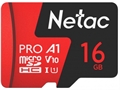 (1030073) Флеш-накопитель NeTac Карта памяти Netac MicroSD P500 Extreme Pro 16GB, Retail version card only - фото 39658