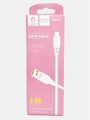 (1030506) USB кабель Denmen D01L на Lightning 2.4A 1м белый - фото 40563