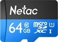 (1030566) Карта памяти MicroSDXC 64GB  Netac Class 10 UHS-I U1 P500 Standard  [NT02P500STN-064G-S] - фото 40657