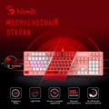 (1030641) Клавиатура A4Tech Bloody B800 Dual Color механическая розовый/белый USB for gamer LED B800 PINK B800 PINK - фото 40902