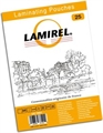 (1031032) Пленка для ламинирования Fellowes 100мкм A4 (25шт) глянцевая 216x303мм Lamirel (LA-78801) - фото 41182