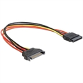 (1032063) Удлинитель кабеля питания SATA Cablexpert, 15pin(M)/15pin(F), 20см - фото 42655
