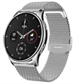 (1032313) Смарт-часы  BQ Watch 1.4 Silver+Silver Wristband (Сенсорный 1.32", LCD, 360 х 360, Акселерометр, Измерение пульса, Отслеживание сна, монитор сердечного ритма, шагомера. Совместимость: Android 5.0, iOS 8.0 и выше, Вибровызов, Уведомление, Бу - фото 42958