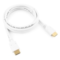 (1032814) Кабель HDMI Cablexpert, 1.8м, v2.0, 19M/19M, белый, позол.разъемы, экран, пакет - фото 43389