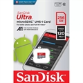 (1033106) Флеш карта microSDXC 256Gb Class10 Sandisk SDSQUA4-256G-GN6MN Ultra w/o adapter - фото 43814