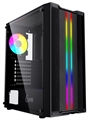 (1033364) Корпус Powercase Mistral Evo, Tempered Glass, 1x 120mm PWM ARGB fan + ARGB Strip + 3x 120mm PWM non LED fan, чёрный, ATX  (CMIEB-F4S) - фото 44017