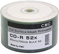 (1033371) Диски CMC CD-R 80 52x Bulk/1ШТ Full Ink Print - фото 44106