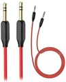 (1033863) HOCO HC-79293 UPA11/ AUX аудио кабель/3.5 mm jack - 3.5 mm jack/ 1m/ позолоченные контакты/ Black - фото 44327