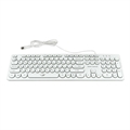 (1033844) Dialog Gan-Kata Клавиатура KGK-16U WHITE - игровая с RGB-подсветкой, USB, белая KGK-16U WHITE