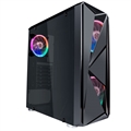 (1034313) Корпус 1STPLAYER FIREROSE F4 / ATX, tempered glass / 3x 120mm LED fans inc. / F4-3R1 - фото 45051