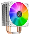 (1034317) Кулер JONSBO CR-1000 EVO Color White LGA1700/1200/115X/AM5/AM4 (24шт/кор, TDP 220W, PWM, 120mm Dynamic Multi-Color LED Fan, 4 тепловые трубки, белый, 4-pin) Retail CR-1000 EVO Color White - фото 45084