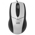 (1034812) CBR CM 101 Silver USB, Мышь, 1200dpi, офисн. CM 101 Silver - фото 45614