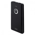 (1035277) Perfeo Powerbank 10000 mah + Micro usb /In Micro usb /Out USB 1 А, 2.1A/ Black (PF_B4296) PF_B4296 - фото 46046