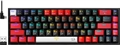(1035918) Беспроводная механическая клавиатура для компьютера Redragon Castor Pro(65%) Red - фото 46709