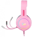 (1037036) Игровые наушники проводные с микрофоном Redragon Mento розовые Redragon Mento Pink - фото 47113