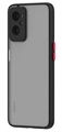 (1030914) Накладка NNDM пластиковая с силиконовой окантовкой с защищенной камерой для Realme 9i черная - фото 47279