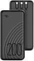 (1037306) Мобильный аккумулятор Itel Super Slim Star100C 10000mAh 2.1A черный - фото 47365
