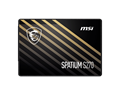 (1037478) Внутренний SSD-диск MSI 480 ГБ SPATIUM S270 2.5" SATA3 6.0 Гбит/с (S78-440E350-P83) - фото 47527