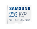 (1038150) Флеш карта microSDXC 256GB Samsung EVO Plus Class 10, A2, V30, UHS-I (U3), W 90 МБ/с, R 130 МБ/с, <MB-MC256KA/EU> адаптер на SD - фото 48070