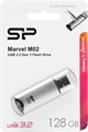 (1039109) Флеш Диск Silicon Power 128GB Marvel M02 SP128GBUF3M02V1S USB3.0 серебристый SP128GBUF3M02V1S - фото 48812