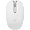 (1039327) Мышь Logitech M196 белый оптич. 1000dpi беспров. BT для ноутбука (910-007316) - фото 49005