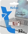 (1039658) Флеш Диск Netac 32GB UA31 NT03UA31N-032G-20PK USB2.0 розовый NT03UA31N-032G-20PK - фото 49372
