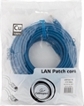 (1040073) Патч-корд медный UTP Cablexpert кат.5e, 10м, литой, многожильный (синий) PP10-10M/B - фото 49730