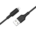 (1040088) Кабель USB2.0 Hoco AM/Lightning, 2А, X25, 1м, черный, коробка 6957531080107 - фото 49812