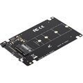 (1040382) Переходник ExeGate EXE-527 (M.2 B key -> 2.5" SATA, для установки SSD M.2 в отсек 2.5") EX283708RUS - фото 50059