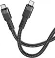 (1040439) Кабель Hoco U110 Type-C to Type-C USB Type-C (m)-USB Type-C (m) 1.2м черный коробка U110 TYPE-C TO TYPE-C U110 TYPE-C TO TYPE-C - фото 50137