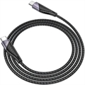 (1040444) Кабель Hoco U95 PD IPH 01481 USB Type-C (m)-Lightning (m) 1м черный PD IPH 01481 - фото 50151