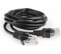 (1041070) Патч-корд UTP Cablexpert кат.5e, 10м, литой, многожильный (черный) PP12-10M/BK - фото 50414
