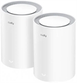 (1040954) Бесшовный Mesh роутер Cudy M3000 (M3000(2-PACK) WHITE) AX3000 10/100/1000/2500BASE-T белый (упак.:2ш M3000(2-PACK) WHITE - фото 50471