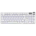 (1041659) Клавиатуры AULA S98 White 3in1 (BT, 2.4 GHz, Wired) Беспроводная механическая клавиатура
Варианты подключения: Проводное, Bluetooth, 2.4 Гц (передатчик входит в комплект), Количество клавиш: 96
Интерфейс заряда/проводного подключения: Type- AULA S98 White 3in1 (BT, 2.4 GHz, Wired) - фото 50738