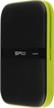 (1040818) Жесткий диск Silicon Power USB3.0 4TB SP040TBPHDA60S3K A60 Armor 2.5" черный/зеленый SP040TBPHDA60S3K - фото 50950