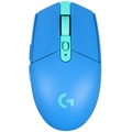 (1041715) Беспроводная игровая мышь LOGITECH G304 Lightspeed синяя (2,4 ГГц,6 кнопок, 12000 dpi, HERO™, USB, 1xАА, 910-006016) 910-006016 - фото 51011