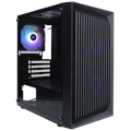 (1042061) Корпус 1STPLAYER BLACK.SIR BS-2 ARGB Black / mATX / 3x120mm ARGB fans / BS-2-BK-3F7 BS-2-BK-3F7 - фото 51158
