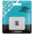 (1042541) Флеш карта microSDXC 128GB  Kingston <SDCG4/128GBSP> Class10 UHS-I Go Plus G4 200R V30 без адаптера SDCG4/128GBSP - фото 51370