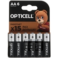 (1042166) Батарея Opticell Basic LR6 AA (4шт) блистер 5051001 *DURACELL 5051001 - фото 51582