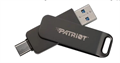 (1042764) Флеш Диск Patriot 128Gb Rage R550 USB 3.2 Gen 1 Swing Type-A+C <PE128GR550DSAD> black PE128GR550DSAD - фото 51913